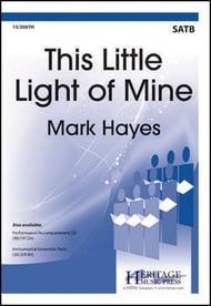 This Little Light of Mine SATB choral sheet music cover Thumbnail